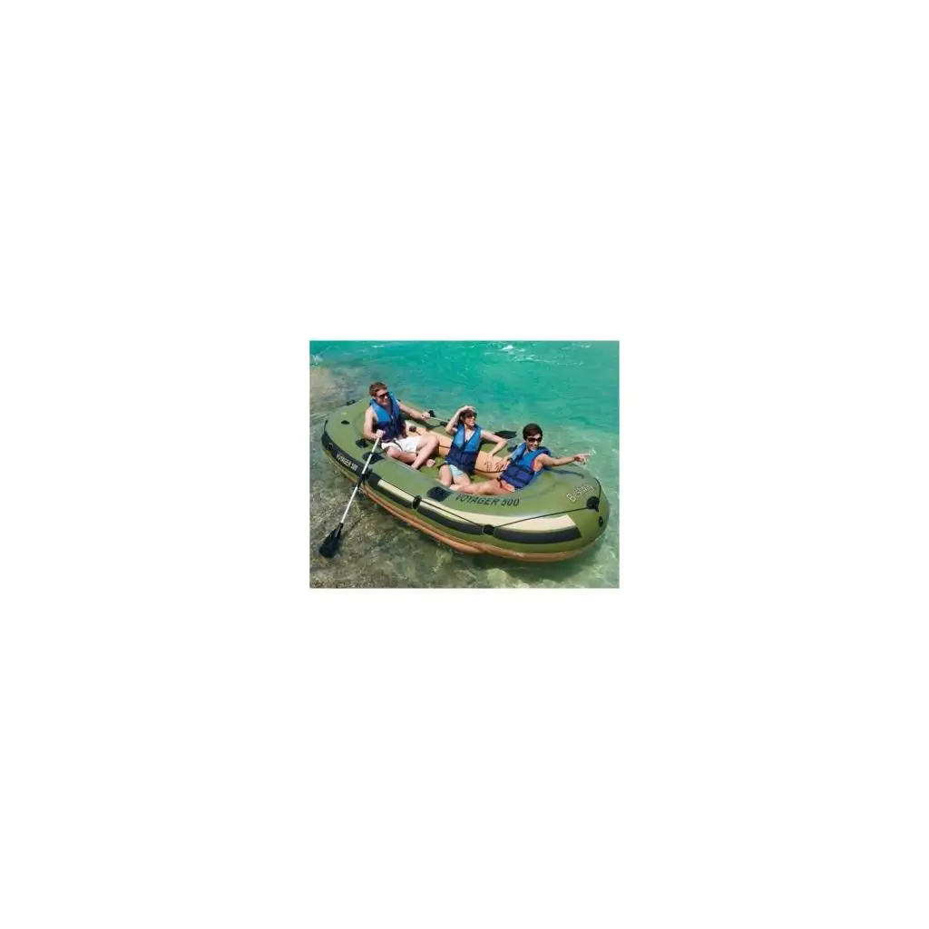 Bestway 65001 4 человек надувная лодка Voyager 500|Гоночные лодки| |