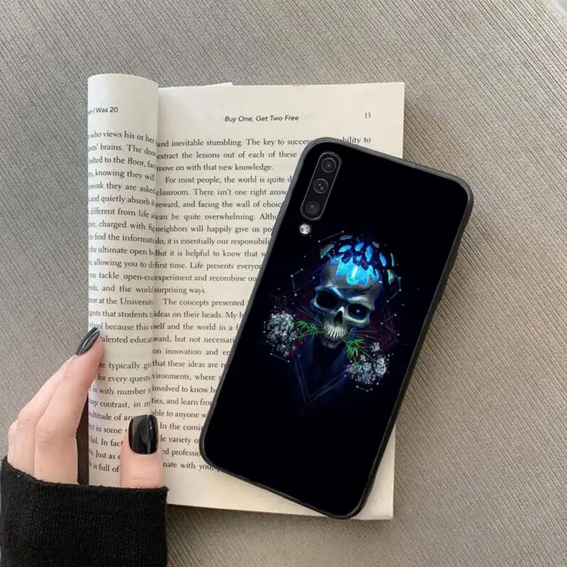 

Skull tide avant-garde rock Phone Case For Samsung galaxy S 7 8 9 10 20 edge A 6 10 20 30 50 51 70 note 10 plus