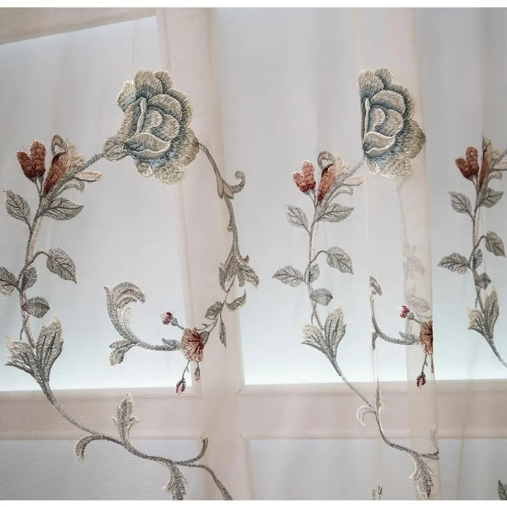 

Elegant 4 D Jacquard Curtains For Living Room Window Bedroom Window Curtain Luxury Elegant Drapes Curtains For Kitchen/Hotel