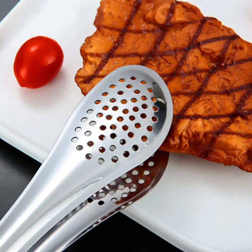 

Прочная кухонная утварь, кухонные щипцы из нержавеющей стали, маленькие щипцы для барбекю, гриля, щипцы для барбекю, мяса, салата, пищи, щипцы...