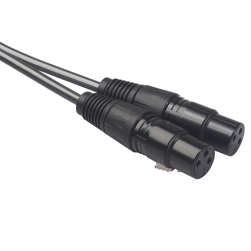 Лидер продаж кабель 3C-Dual мама Xlr в Rca сверхмощный соединительный 2 папа Hi-Fi стерео