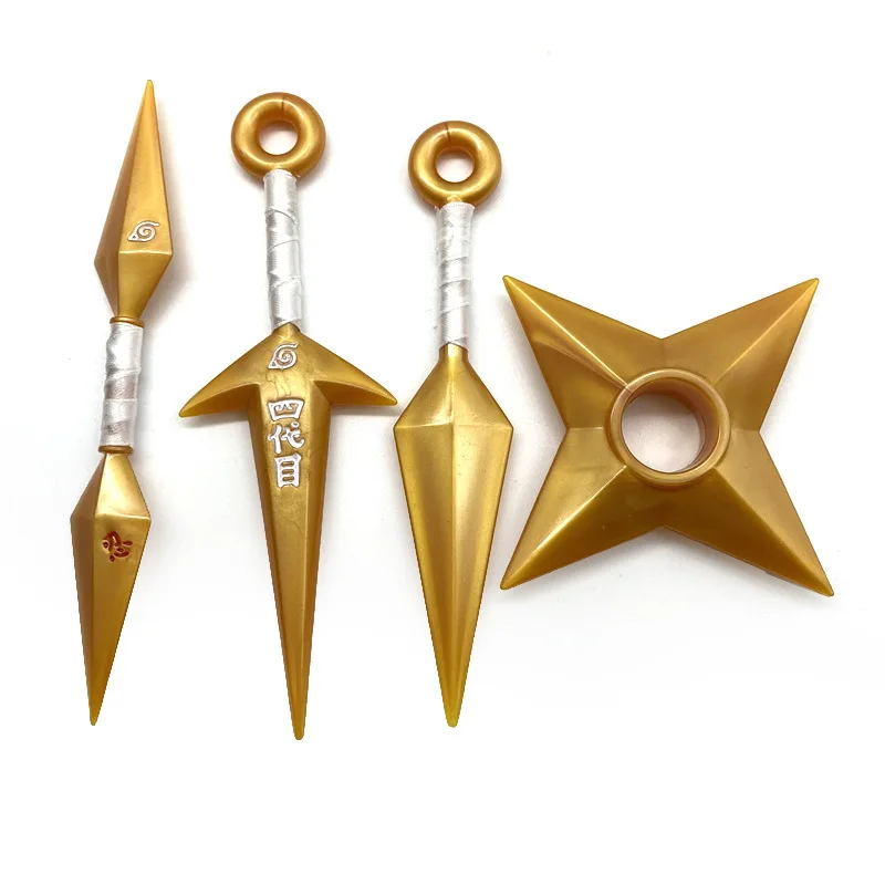 Аниме-фигурка Наруто модель реквизит для косплея Shuriken 9-26 см ПВХ пластиковая