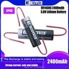 2 шт. EEMB ER14505 ER14505H AA 3,6 V 2400mAh энергии литиевая батарея умный счетчик батареи (с пайку)