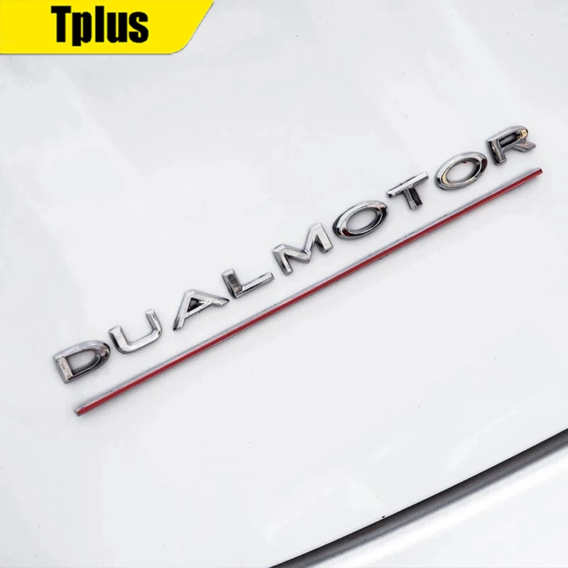 

Tplus Modified Tailgate Letter Decorative Stickers For Tesla Model 3 S X Y Auto Parts High-Performance Trunk Logo Stickers