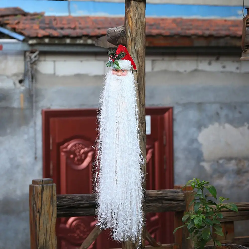 Внешняя Рождественская елка подвесная маленькая кукла украшение искусственная