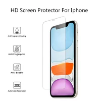 10pcs 2 5d hd protective tempered glass for i7 i8 i6s plus 11pro xs max xr explotion proof screen protector glass