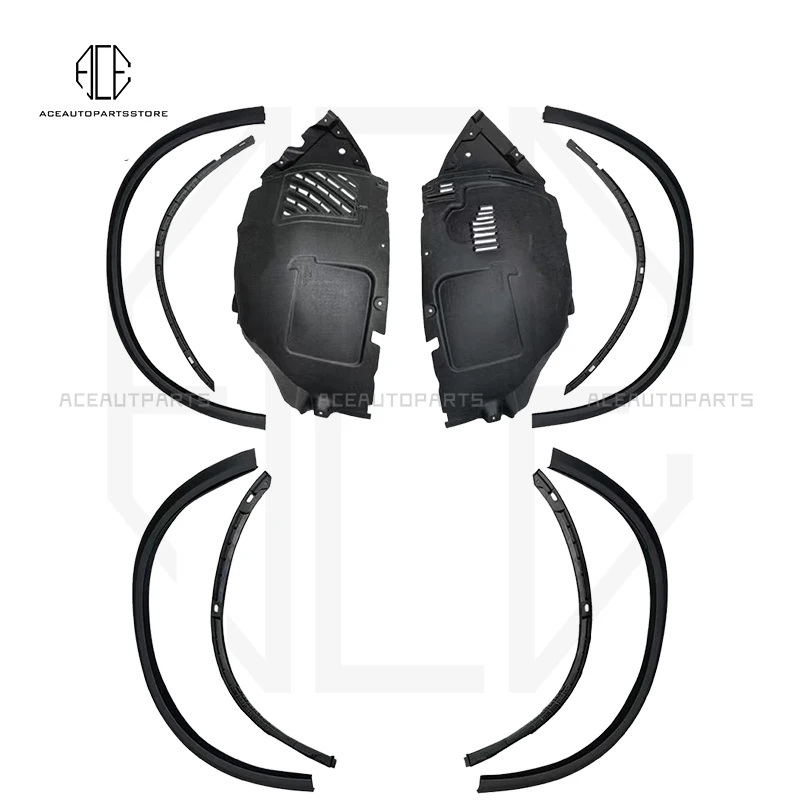 Комплект для кузова автомобиля передний бампер колеса брови задний диффузор с