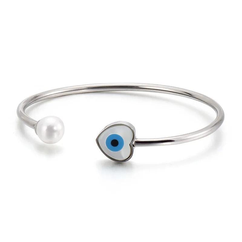 

Heart Eye Bracelets, Good Luck Pearls, Birthday Gifts for Girlfriends and Girlfriends