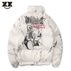 Куртка мужская утепленная, в стиле хип-хоп, теплая, Зимняя