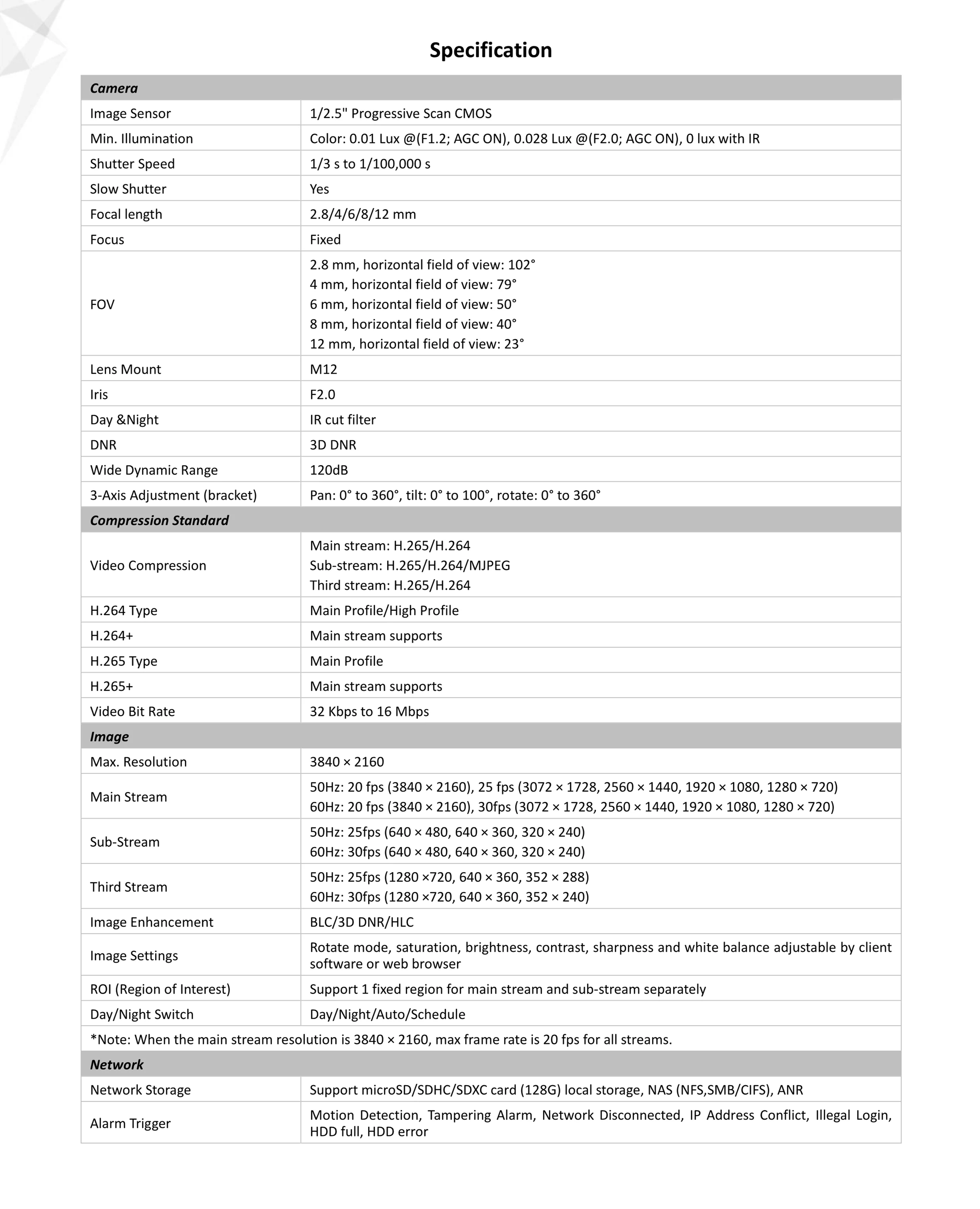 Hikvision 8MP 4K Bullet IP Camera PoE Outdoor Night Vision IR Distance 80M CCTV Security Surveillance H.265 DS-2CD2T85FWD-I8
