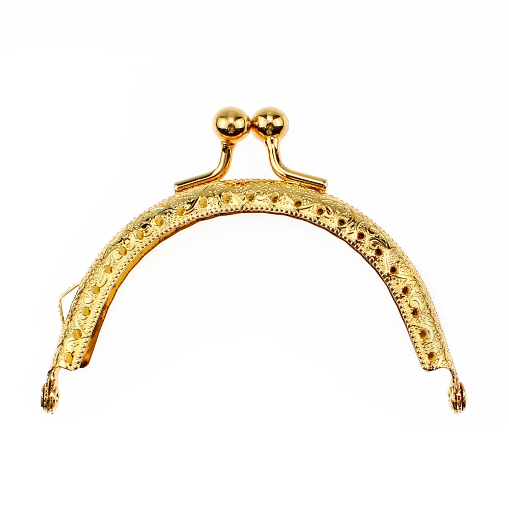 Круглая винтажная металлическая застежка для сумки кошелька монет рамка шитья