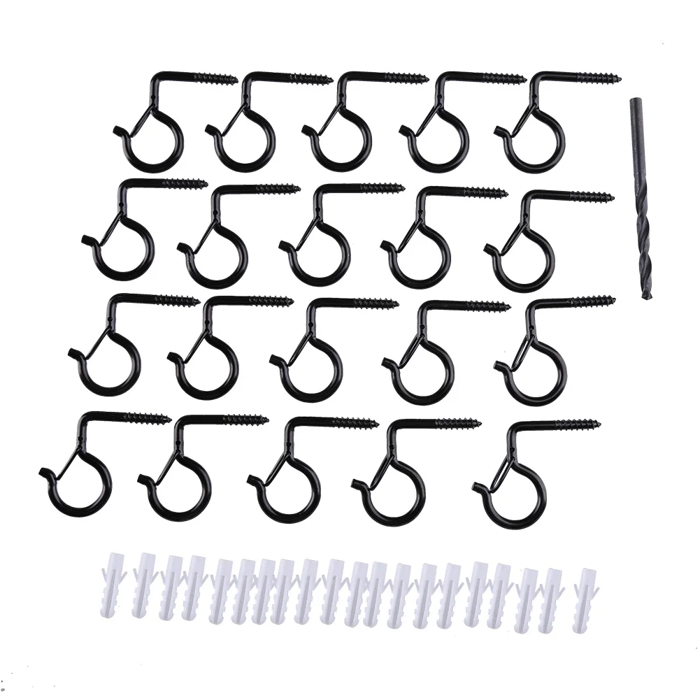 

Винтовые крючки из нержавеющей стали, спиральная вешалка для сверл, набор бытовых цветочных горшков, уличных принадлежностей для внутренне...