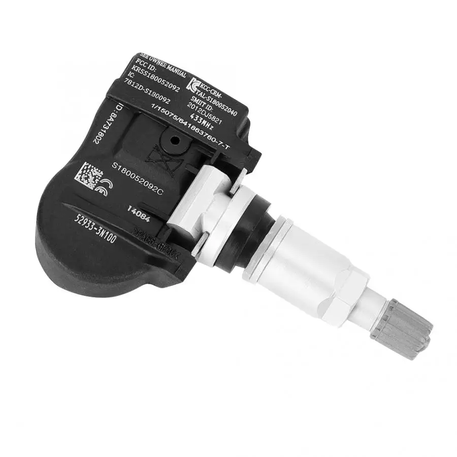 Датчики давления в шинах TPMS 52933 3N100 4 шт. подходят для Hyundai Accent Genesis Kia Cadenza