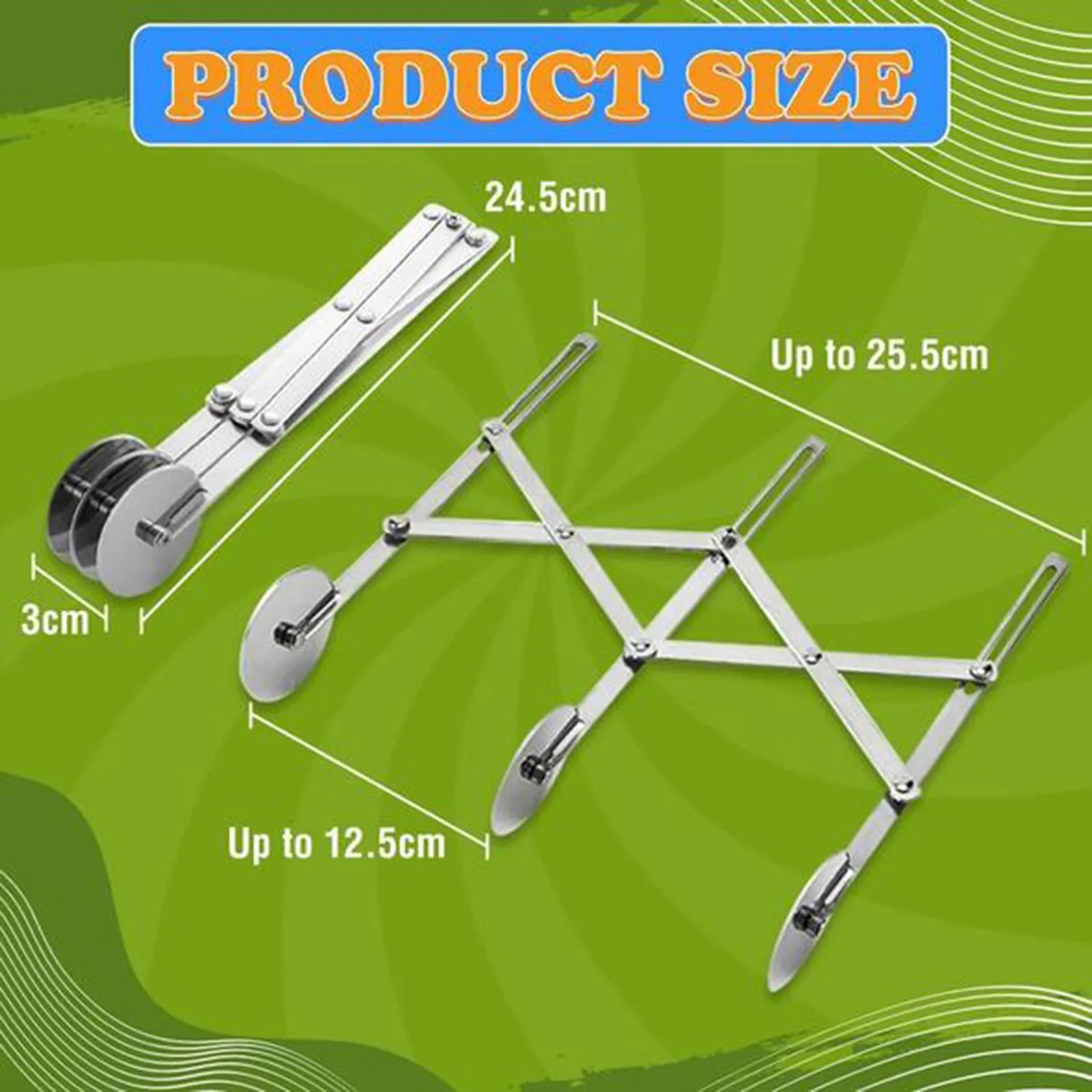 3/5 колеса резак тестоделитель сбоку паста Ножи гибкий вращающийся Однорядный