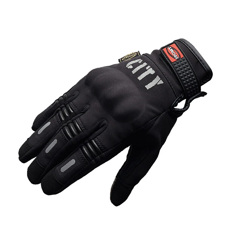 Мотоциклетные Перчатки для мотокросса езда на велосипеде сенсорный экран полный