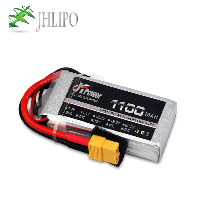 Lipo батарея 1100mAh 25C 2S 7 4 V 3S 11 1 4S 14 8 6S 18 5 Вертолет | Игрушки и хобби