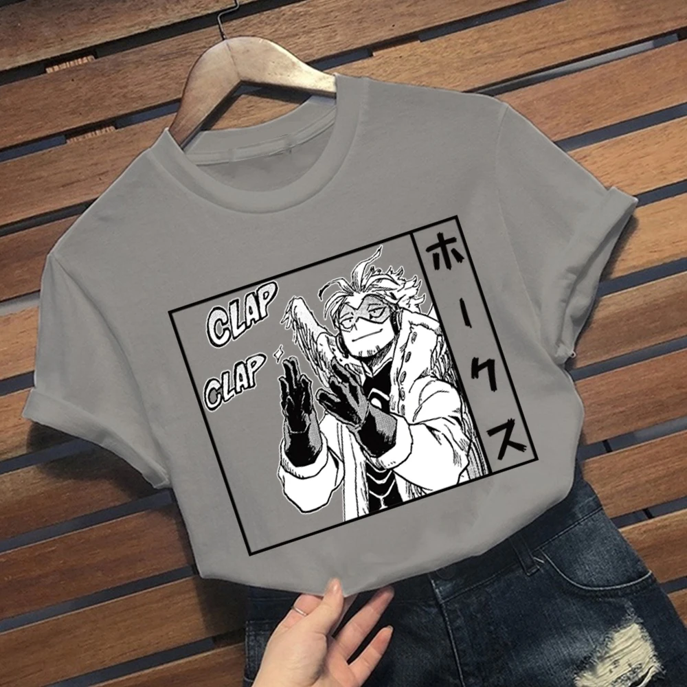 Футболка мужская оверсайз с принтом героев аниме Моя геройская Академия