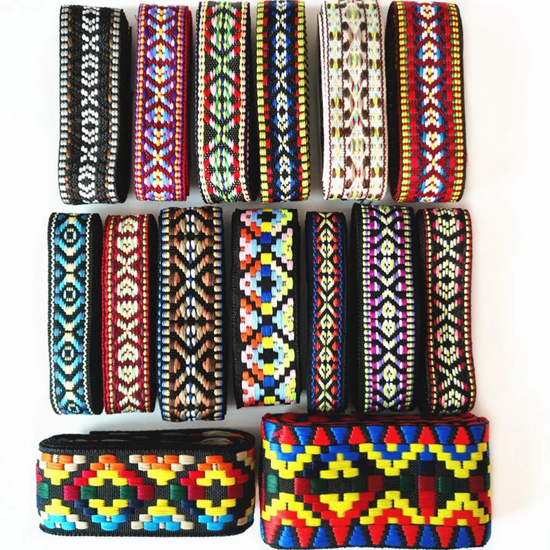 3 м плетеная жаккардовая лента отделка из кружевной ткани Классический тотемный