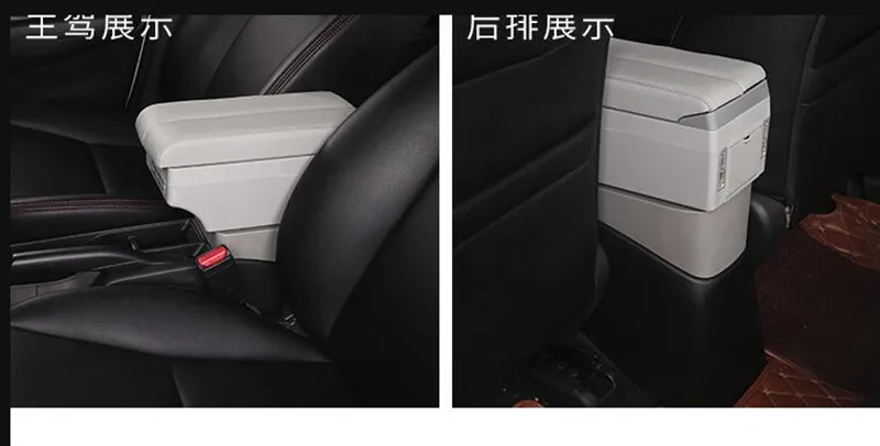 Для Kia Rio подлокотник коробка Kia Rio 4 X-Line подлокотник Универсальный Автомобильный центральная консоль Модификация аксессуары с USB