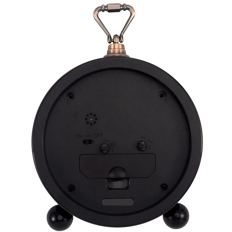 Настольные часы цифровые Ретро Винтаж не тикают стол тихий Будильник Кварцевые