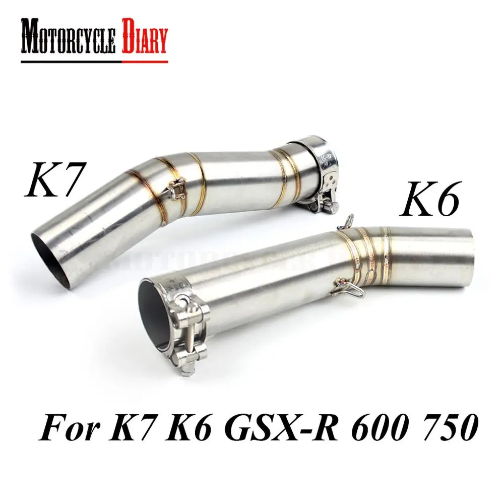 51 мм для K5 K6 K7 K8 GSXR 600 750 GSX-R GSX-R600 GSX-R750 GSX R GSXR600 GSXR750 слипоны среднее звено выхлопная