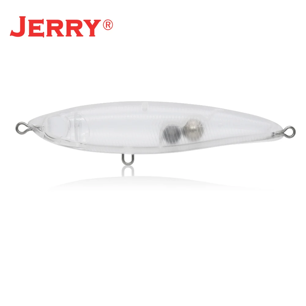 Jerry 110 мм 140 мм Троллинг stickbait заготовки поверхность под поверхностью карандаш приманка Неокрашенная большая игра лодка Морская Рыбалка приманки