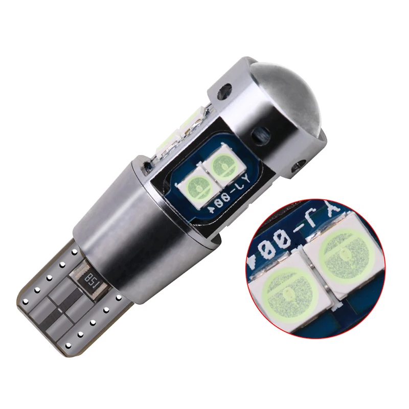 1 шт. Canbus T10 W5W 3030SMD 10 светодиодный купольный светильник для чтения салона
