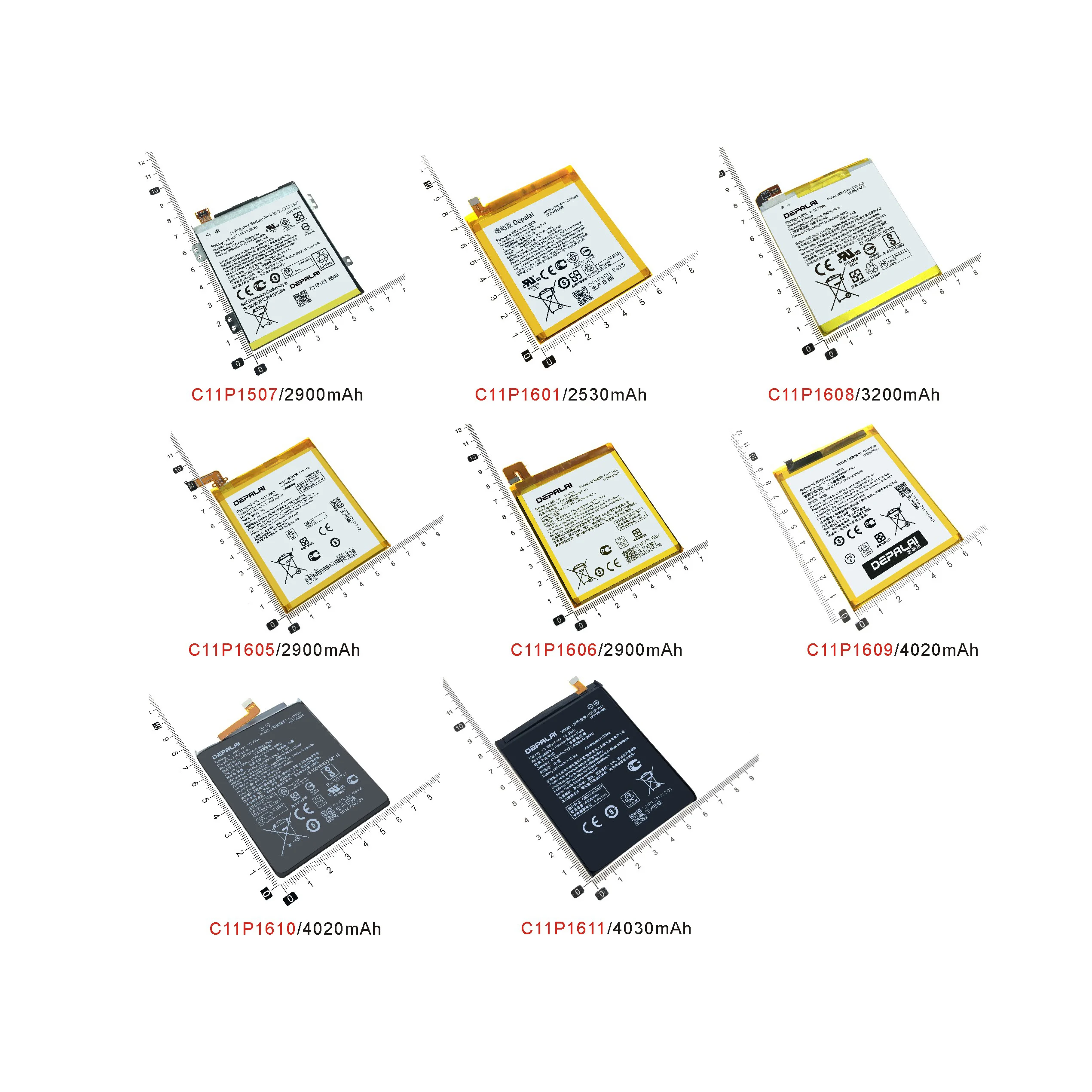 

Zoom ZX551 ZE520KL ZC551KL ZS571KL ZB500TL battery For Asus Zenfone 3 4 max Plus C11P1507 C11P1601 C11P1605 6 C11P1608 C11P1610