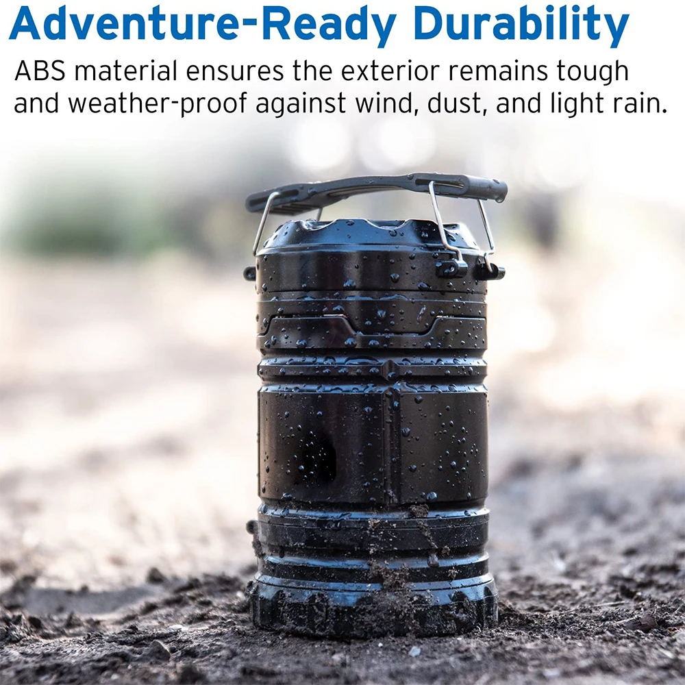 Светодиодный кемпинг Фонари Портативный 2 в 1 разборный флэш светильник