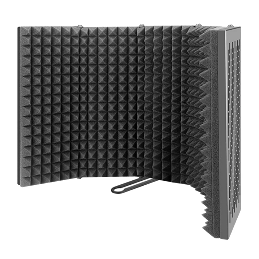 

Isolation Shield Professional Microphone Shield, Foldable Adjustable Microphone