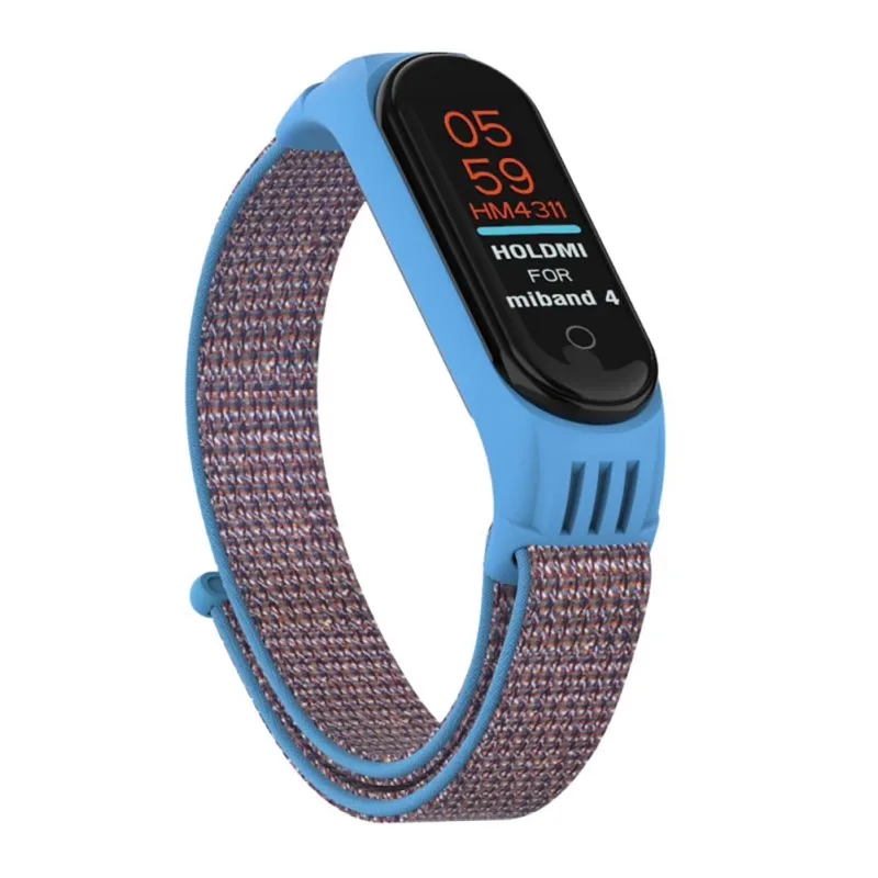 Нейлоновый Ремешок Для Xiaomi для Mi Band 4/3 сменный Браслет спортивный браслет дышащий