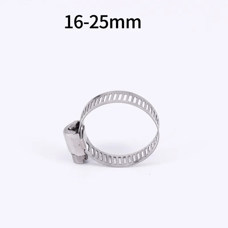 10 шт./лот высокое качество винтовой червячный приводной хомут 304 для шланга из