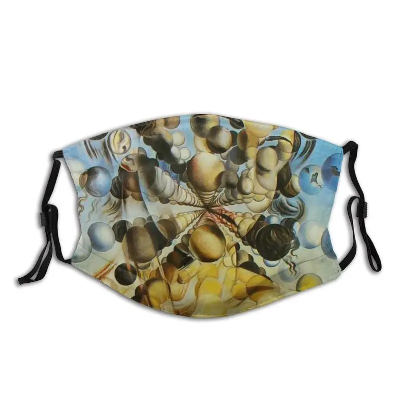 

Маска Galatea из сферы, регулируемая маска для лица, унисекс, для взрослых, Сальвадор Дали, пылезащитный чехол, респиратор, маска для рта