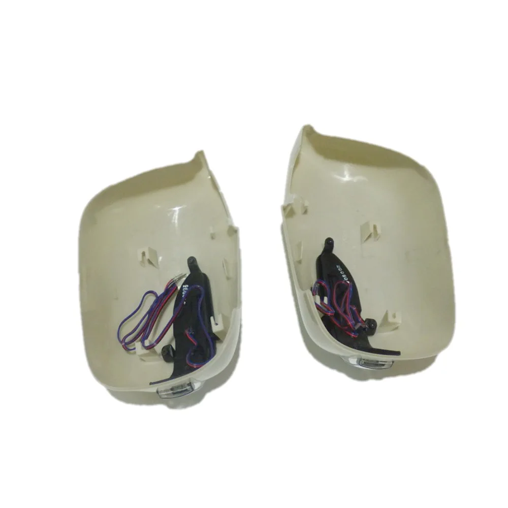 Светодиодный зеркальный фонарь заднего вида с крышкой Желтые Сигналы поворота +