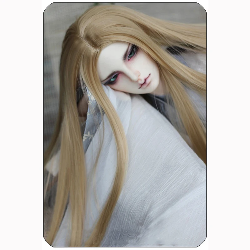 Allaosify Bjd парик 1 шт. Разделение Длина Sraight волос 1/3 1/4 1/6 1/8 кукла Древний китайский