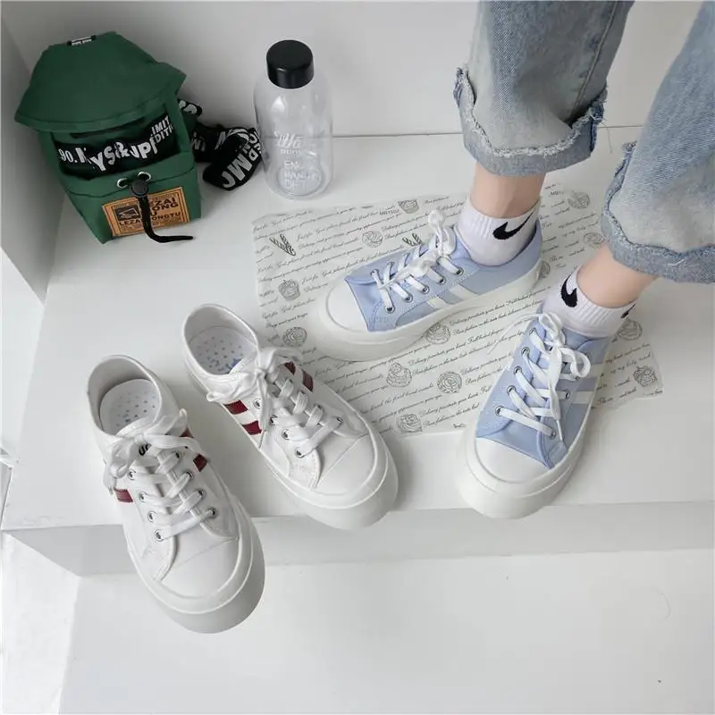 

Women's Sneakers Sports Shoes Kawaii Cute Fashion Casual Flats Running Tennis 2021 Tennis Harajuku Athletic Dropshipping