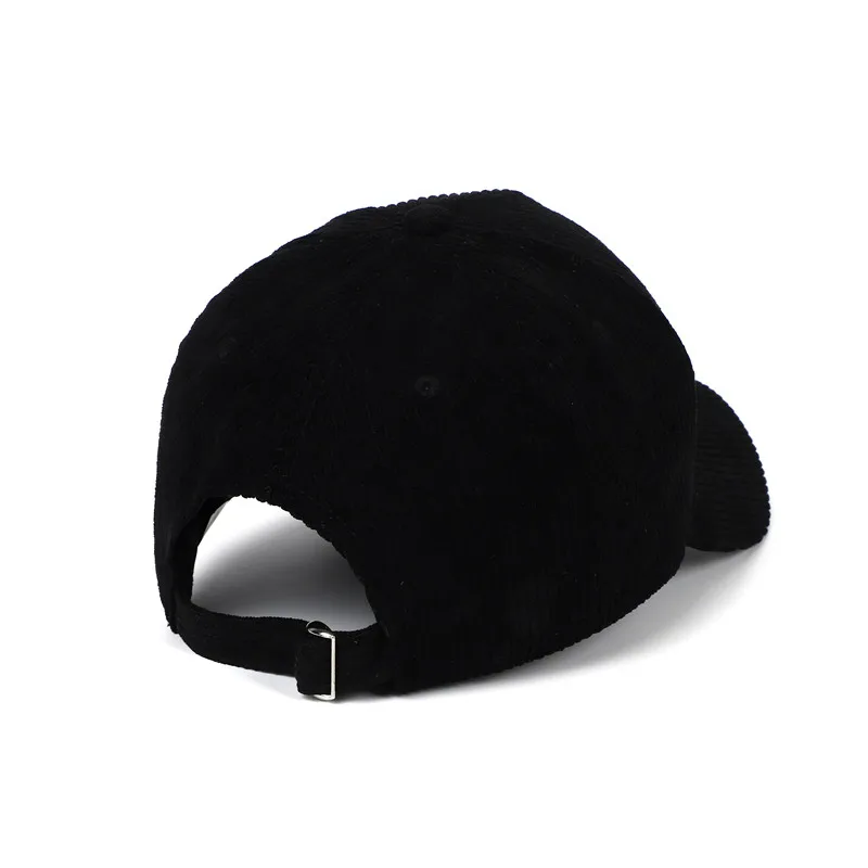 Вельветовая бейсбольная кепка для женщин Повседневная Свободная Зимняя с
