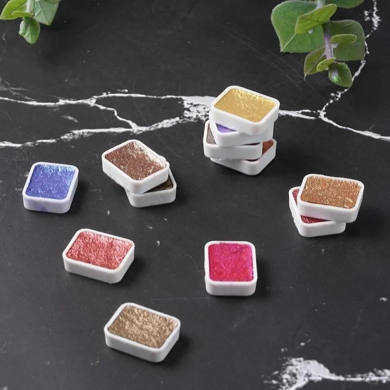 

New Nail Art Smudge Pearlescent Pure Color Watercolor Art Paint Diy Nail Art Ins Style Glitter Pearl Paint Nail Art Decoration