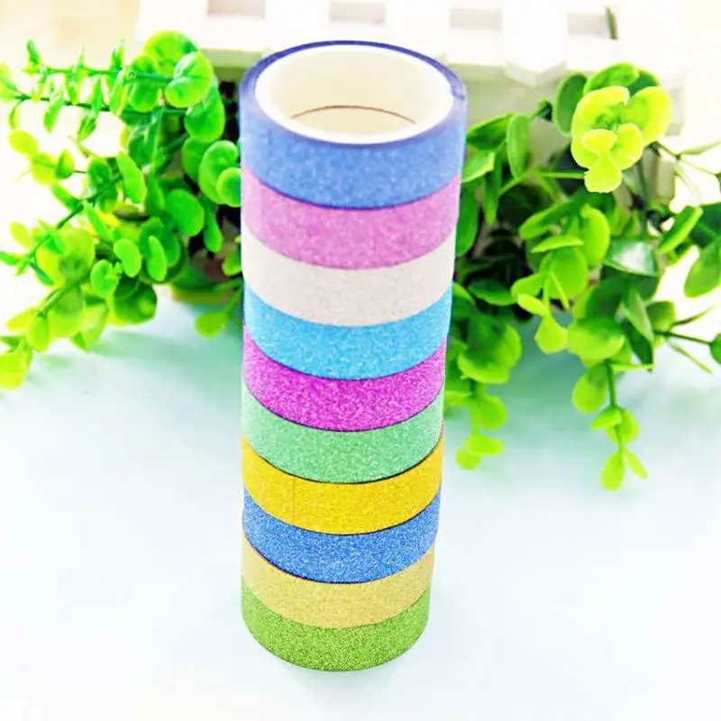 10 шт. красочные наклейки Кукольный дом аксессуары Тип стикер кукла DIY украшения