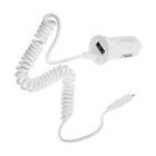 Автомобильное зарядное устройство Belsis, 1 USB 1.8 A, дата-кабель microUSB , 1 м, белое 5446588