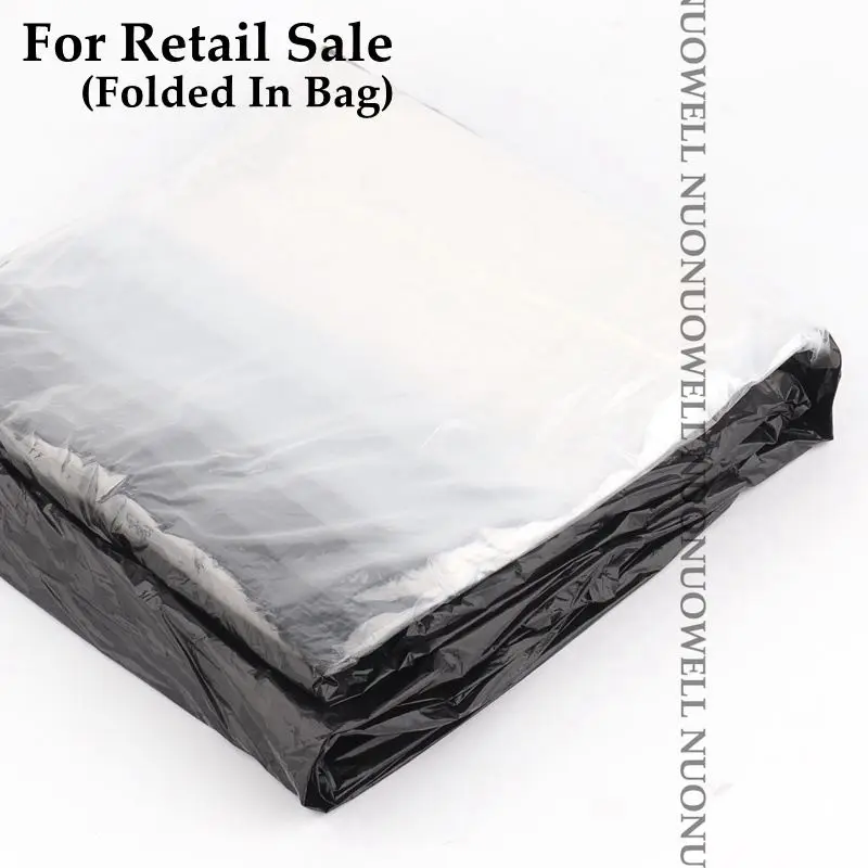 Wholesale 400m²/Roll Black And White Mulching Film Agriculture Plastic Film Plants Covers Grow Film Pest Weed Control Keep Warm