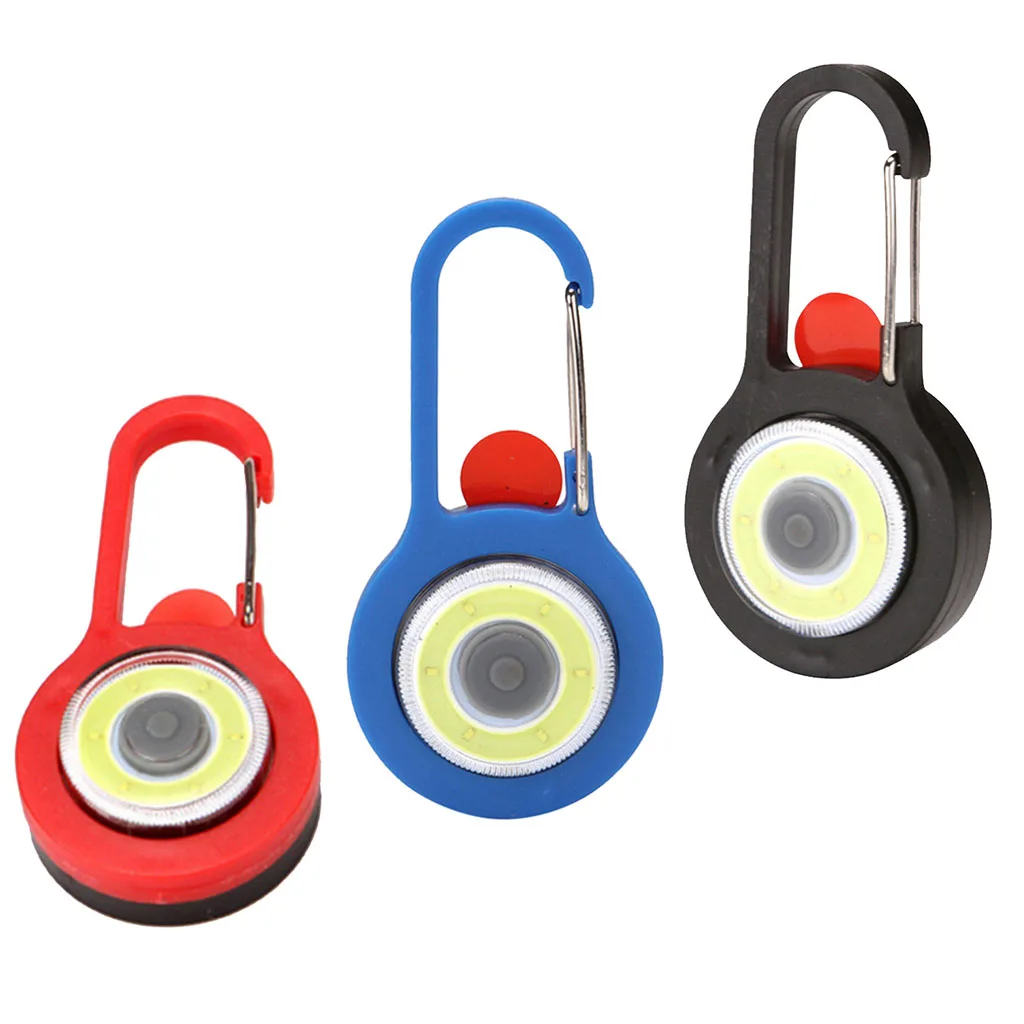 

Camping LED Carabiner Lights Clip-on Safety Light Dog Cat Collar Light 3 Modes Outdoor Sports Camping Backpacking Accessories