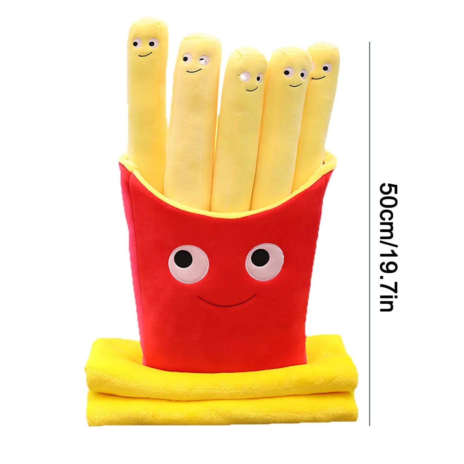 

Plush Toy Kawaii Birthday Gift Holiday for Kids Adult French Fries Carrot Strawberry Cactus Pineapple Imitation Stuffed Pillow