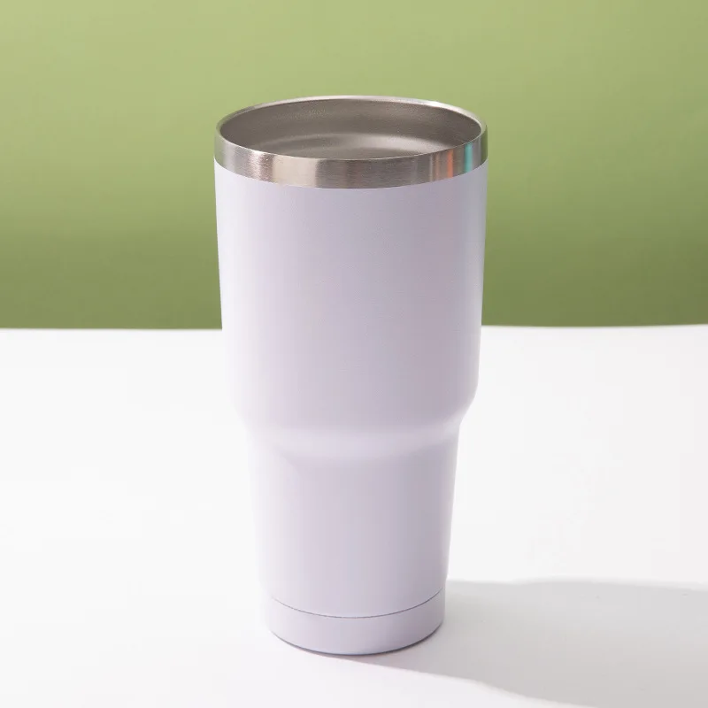 

The New 30oz Car Cup Spray-plastic Insulation Cup Double Vacuum 304 Stainless Steel Ice Bar Cup Portable