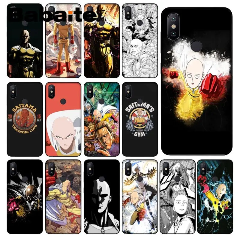 One punch man пользовательские фото мягкий чехол для телефона redmi 5plus 5A 6pro 4X note5A note6pro note7