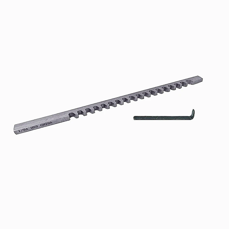 Keyway Broach 1/8 дюйма высокоскоростной режущий инструмент из быстрорежущей стали типа