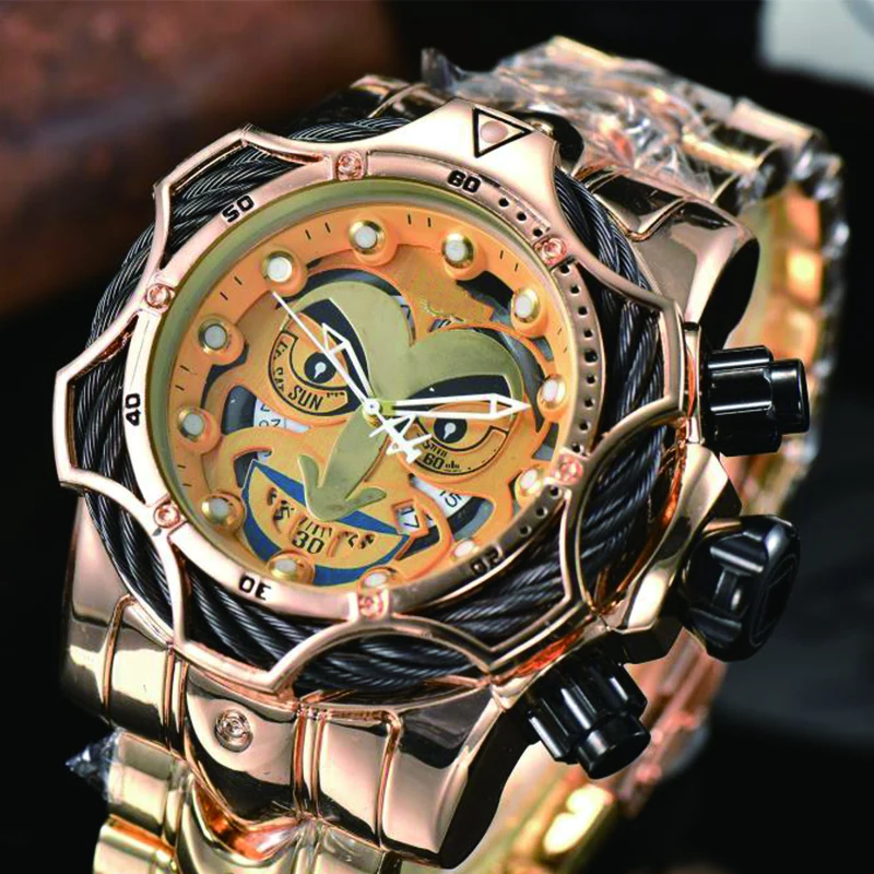 

Men's Watch Brand Watch Quartz Watch Men's Watch Fashion Men's Watch Steel Band Watch Casual Watch Calendar Watch Belt Watch