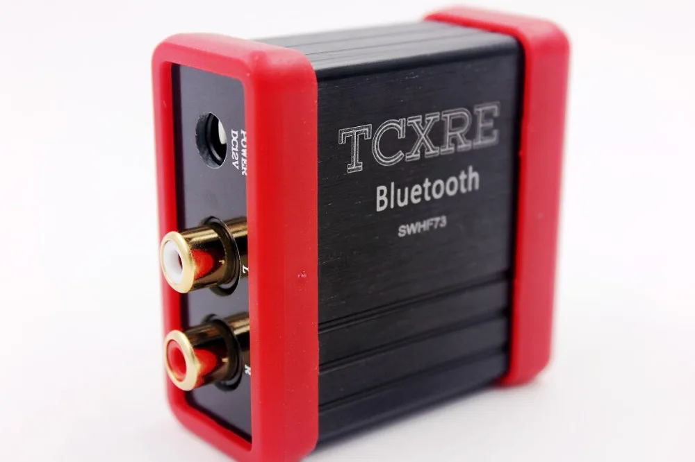 12 В DC беспроводной Bluetooth совместимый аудиоприемник RCA для автомобильного