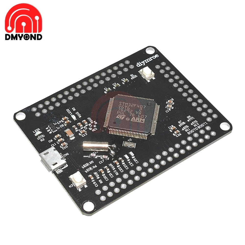 Плата разработки STM32F4 Discovery STM32F407VGT6 ARM 32 битная макетная плата MCU Core SPI I2C IIC UART ISC