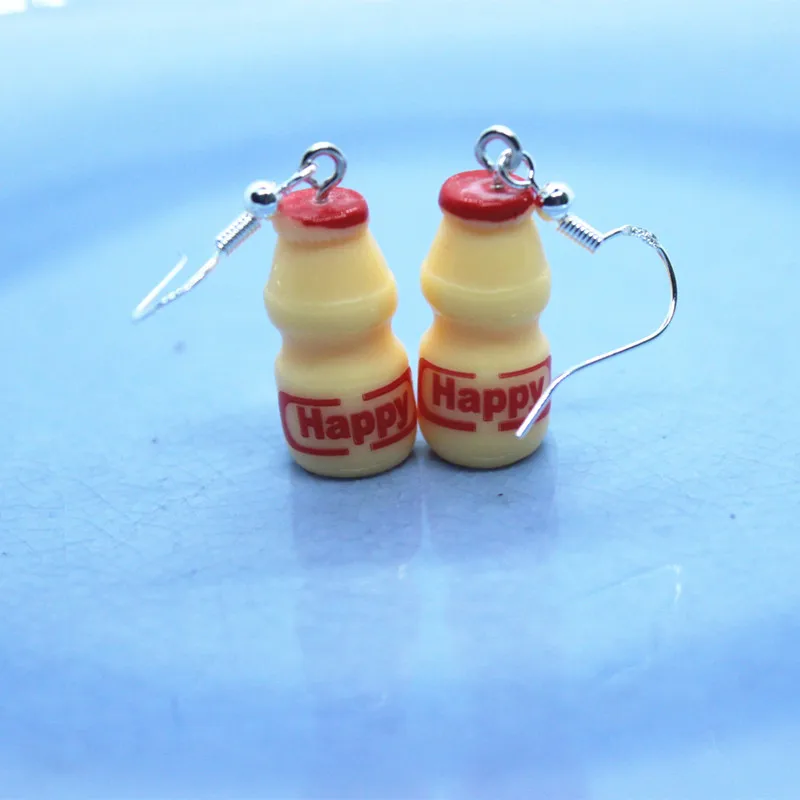 925 серебряные забавные флаконы для йогурта счастливые милые гипоаллергенные